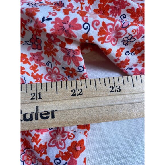 Banana Republic Women’s XL Pink Floral Button-Up Shirt Classic Fit Casual Comfy - Picture 5 of 13